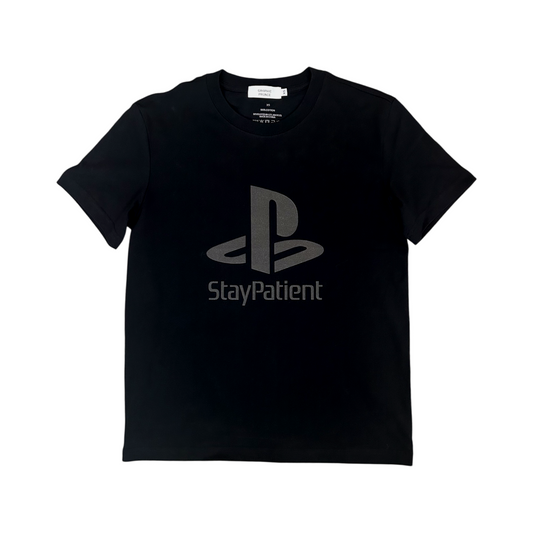 Stay Patient Logo Tee (Black)