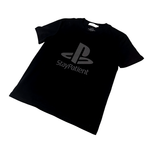 Stay Patient Logo Tee (Black)